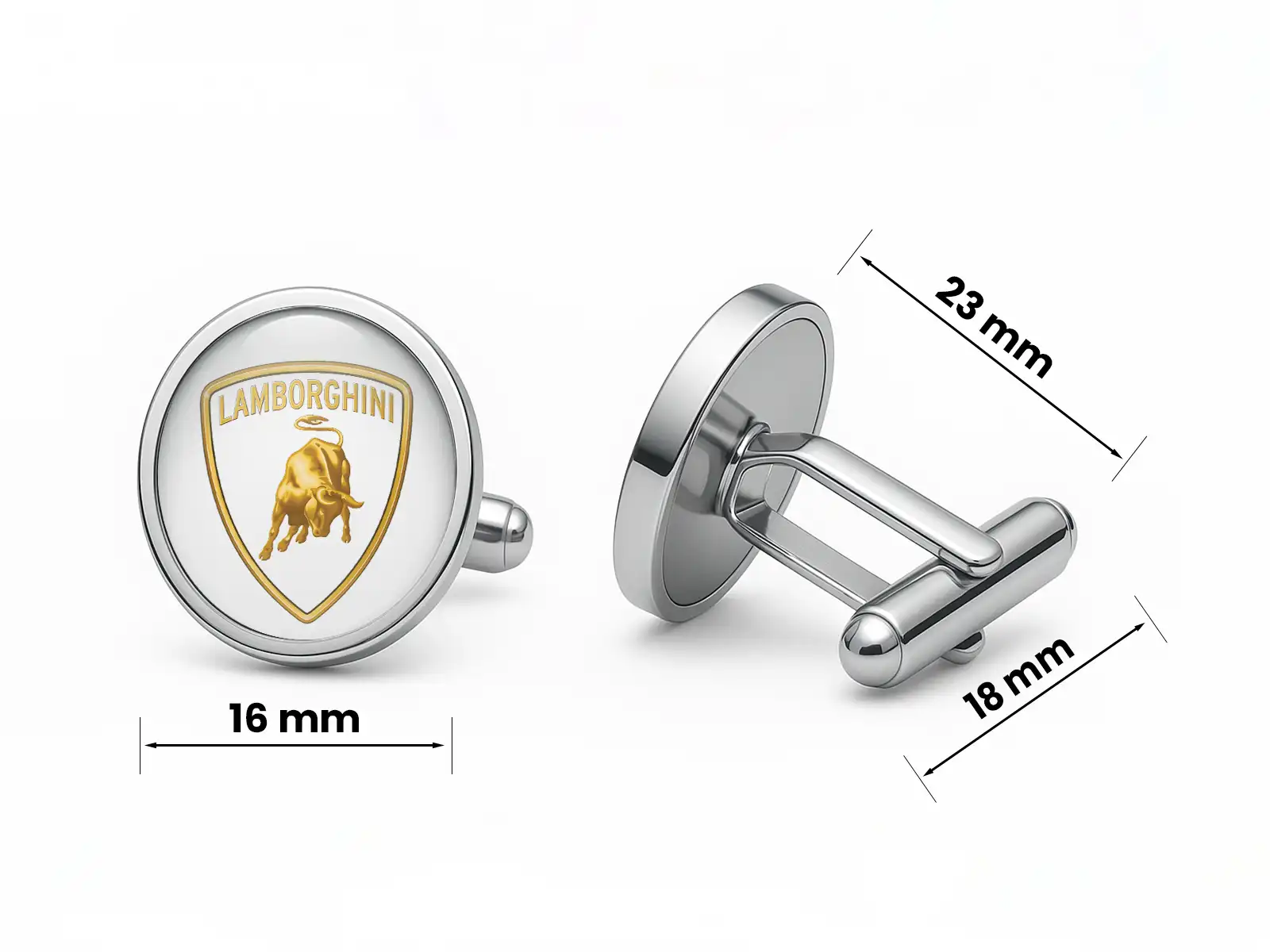 Lamborghini Gemelos Personalizados Hombre Lujo Set Regalo Pro